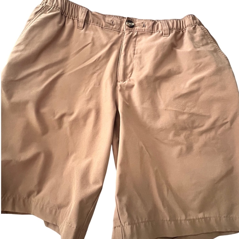 Chubbies Mens Everywear Performance Shorts Brown Tan XL Stretch FSH200027FP